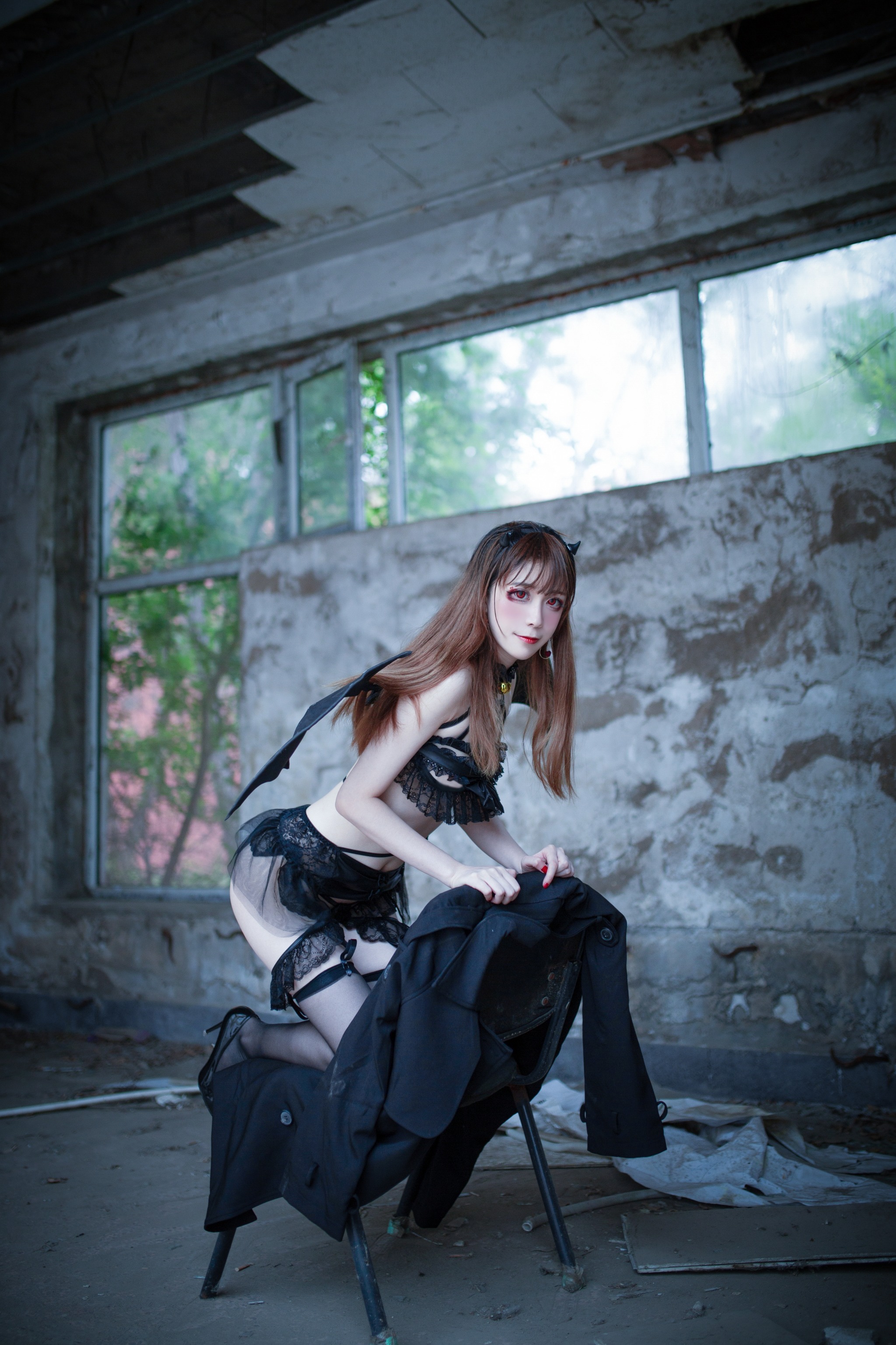 图片[1]-翎柒菜菜 – NO.001 恶魔[24P]-XikXak